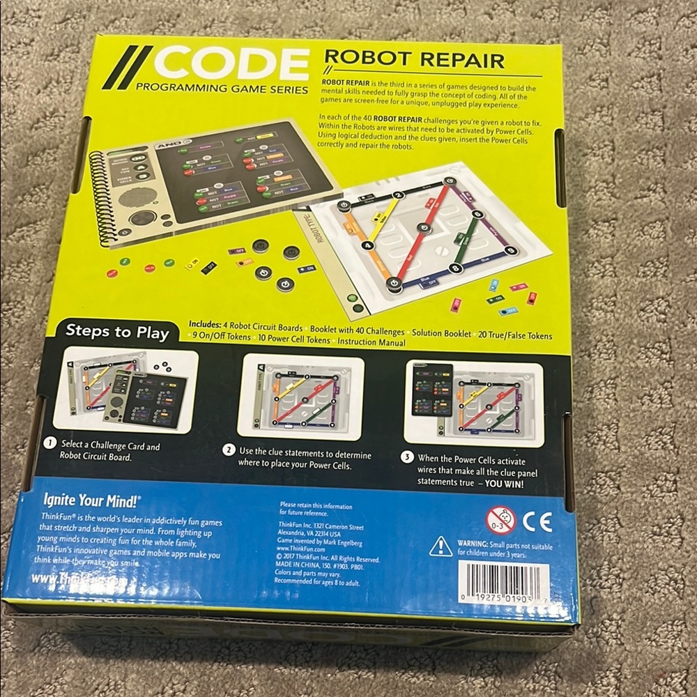 ThinkFun Code Programming Game Series - Picture 2 of 2